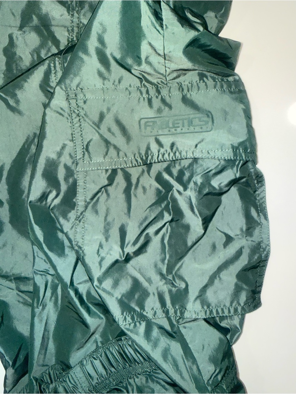 Athletics Green Windbreaker pants